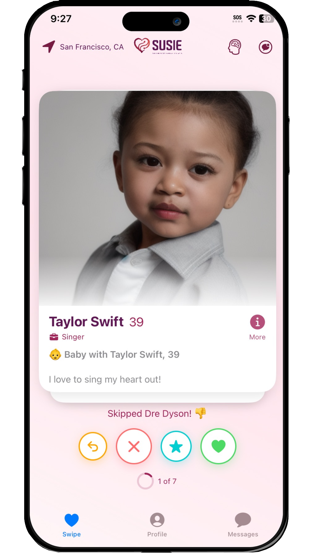 Susie App - See your story before it starts